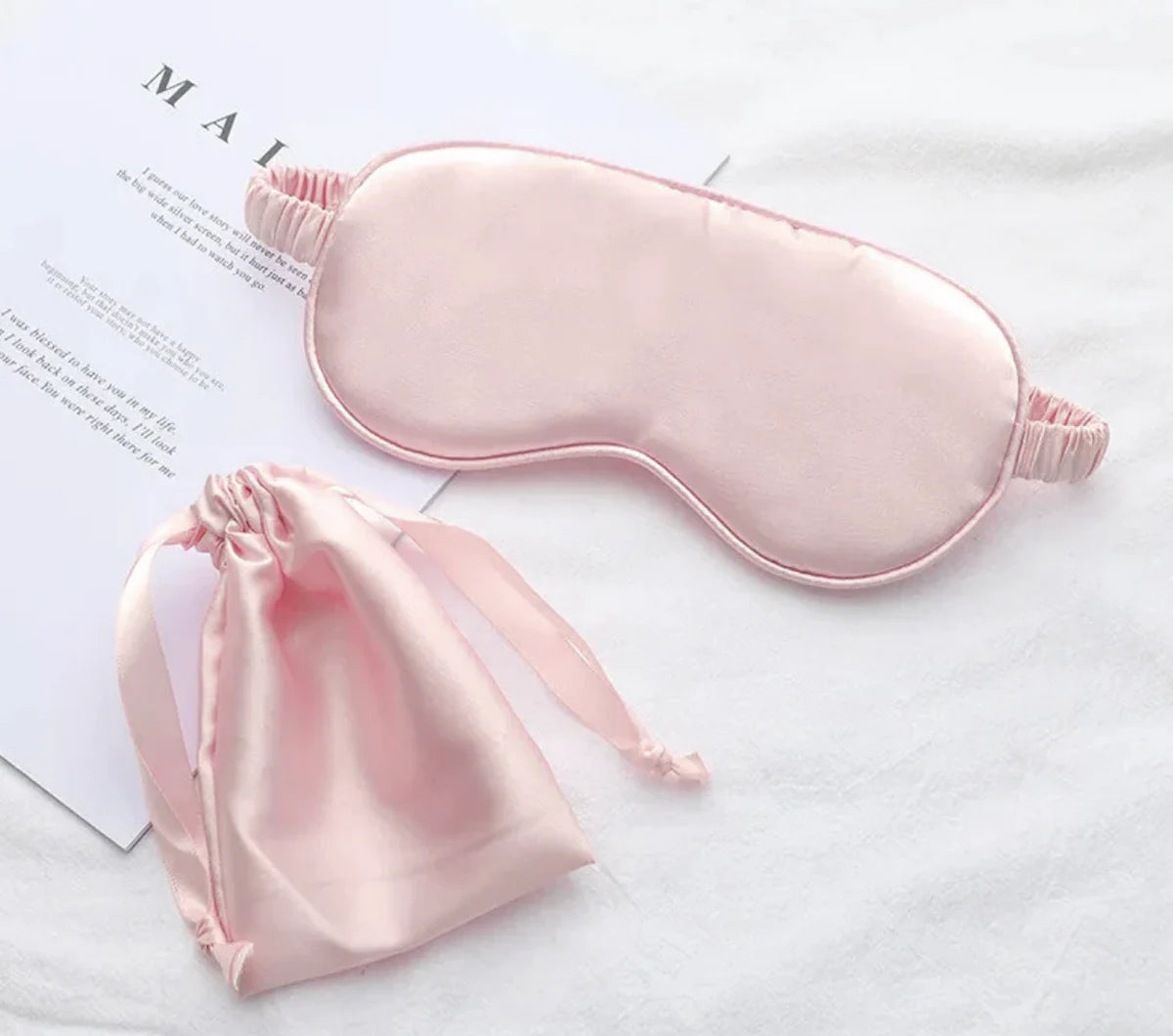 MaskCozy - Masque de sommeil ultra-doux en satin